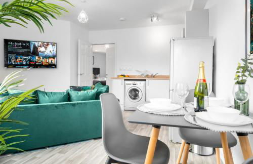 Modern 2 Bed Apartment - Sleeps 3 - Netflix - Parking 55C - Foto 4