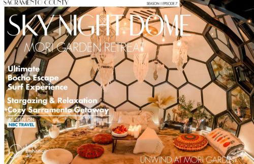 Elegant Retreat- Sleep 10-Boho Dome Lounge-Hot Tub-Games-Golf-Serene Getaway - Foto 2