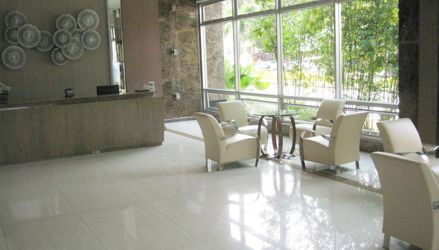 Sala de estar do lobby