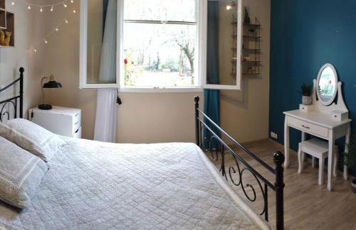 Le Mas des Cigales avec parc et grande piscine - Foto 14