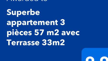 Superbe appartement 3 pièces 57 m2 avec Terrasse 33m2 - Foto 2