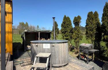 Małe Formy - drewniany domek w górach z balią - Foto 14