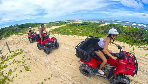 Esplorando Cozumel in quad