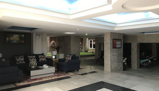 Zona de estar del vestíbulo