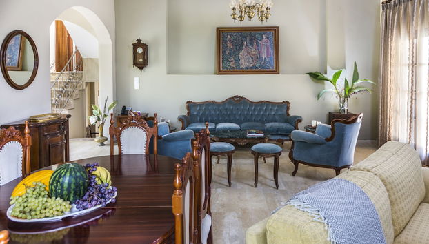 Zona de estar del vestíbulo