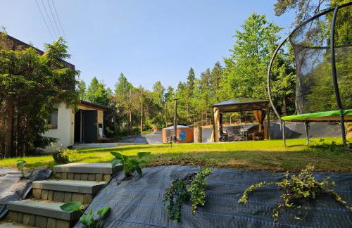 Leśne zacisze - dom z kominkiem i balią - Foto 6