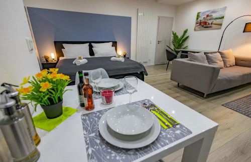 HANNIBAL - Design Studio-Apartment Tulpe 9, Parkplatz, Küche, HighSpeed-WLAN - Foto 49