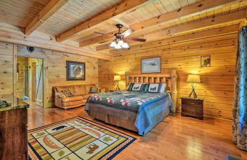 Trenton Cabin with Hot Tub - 14 Mi to Lookout Mtn! - Foto 9