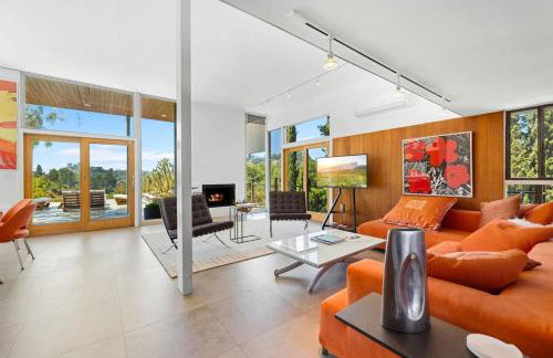 Hilltop Designer Midcentury Modern 4BR Pool HotTub - Foto 17