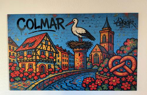 Just In Colmar, maison complète avec parking privé - Foto 18