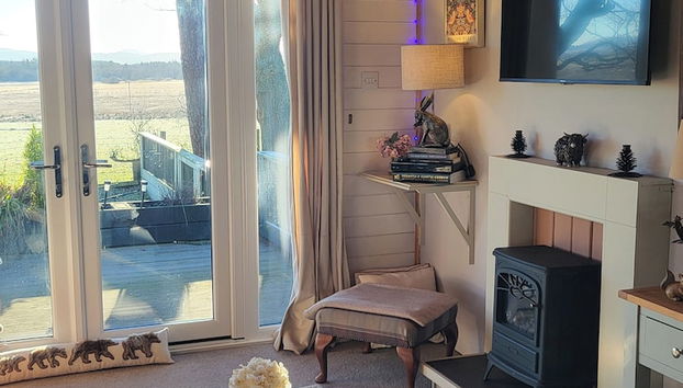 Cosy Wood Cabin in Rural Area Near National Park - Foto 3, Zona de estar