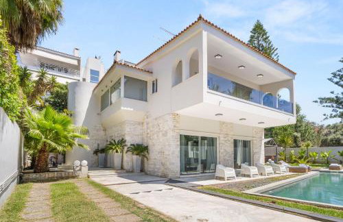 Luxury Villa with Pool, BBQ & Garden in Vouliagmeni - Foto 69