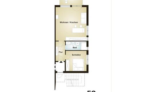 1-bedroom apartment - Foto 27