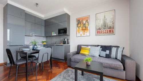 Nowoczesny Apartament z Parkingiem na Pradze Południe w Warszawie by Noclegi Renters - Foto 1