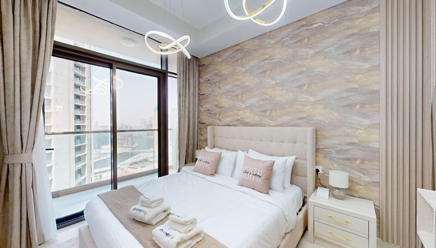 Primestay - 2BR in Aykon City - Dubai - Foto 5, Habitación