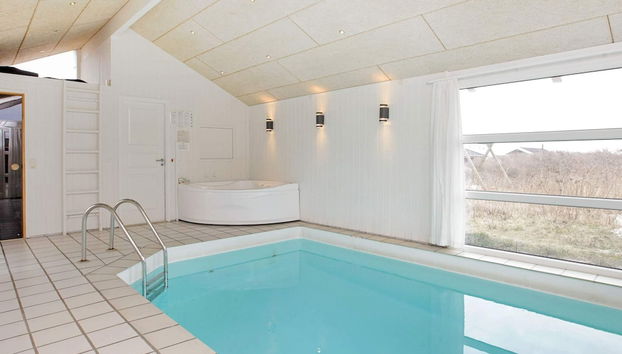 10 Person Holiday Home in Lokken - Foto 2, Piscina