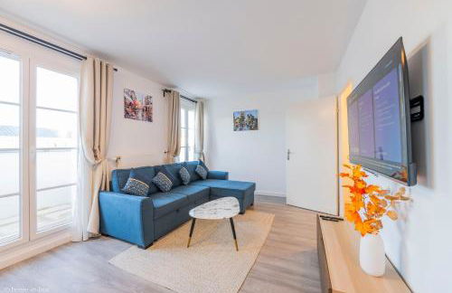 Le Cartier Appt F3, 7mn Disneyland, Parking,Terrace - Foto 11