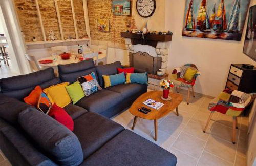 "COCON SAINT HILAIRE" Maison de charme 7 personnes, jardin clos, 5 min plage, port, commerces - Foto 6