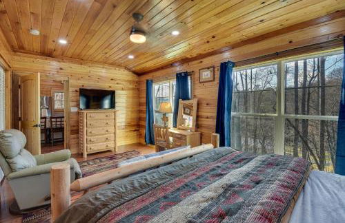 Mountain-View Cabin about 2 Mi to Downtown Clayton! - Foto 10