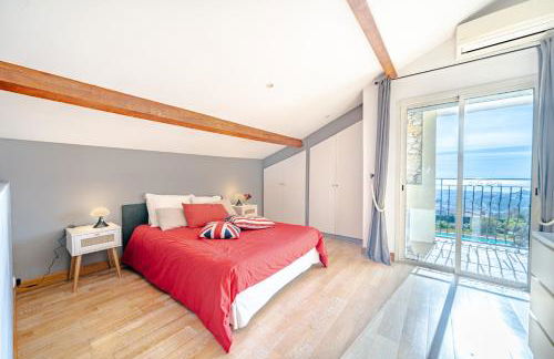 Villa de prestige Vue mer panoramique Piscine Climatisation - Foto 16