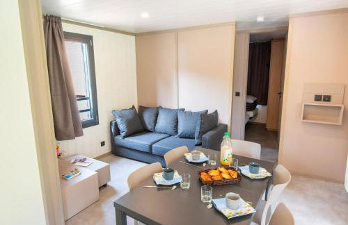 Gîte Chalet 4/6 pers. - Camping Les Berges du Bramont - Foto 40