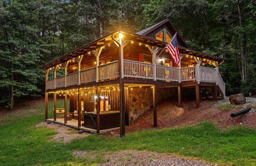 Secluded Cabin Hot Tub and 10 Mi to Blue Ridge - Foto 36