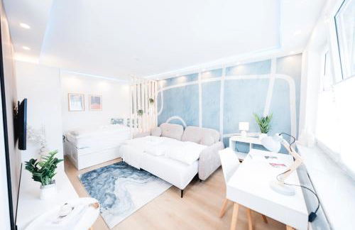 BellaBene modernes Studioapartment in zentraler Lage mit Balkon, Arbeitsplatz, Parkplatz - Foto 32