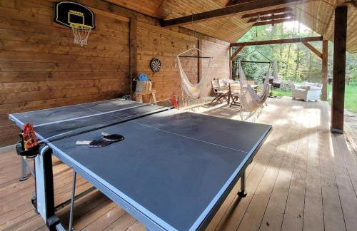 Leśny dom z basenem w okolicy Zegrza - Foto 7