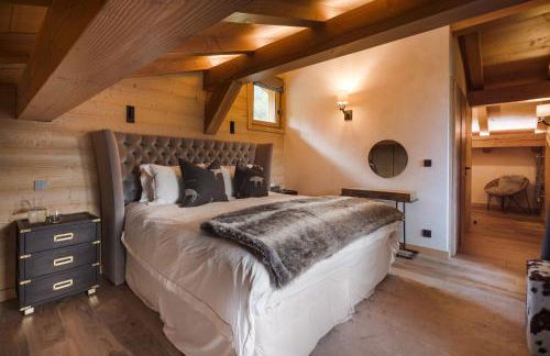 Luxury Megève Chalet, sleeps 8 with Mountain Views and Jacuzzi - Foto 9