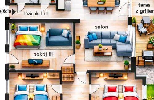 Apartament pod bukowym lasem - Foto 41