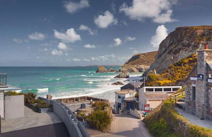 Luxury Cornish Cottage & Modern Cabin with Garden, Central St Agnes - Foto 20