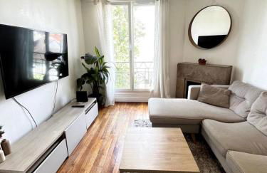 Appartement zone pavillonnaire - 10min de l'aéroport d'Orly - Parking - Foto 2