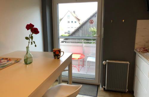 Apartment in Rot, Fränkisches Design, Balkon in nur 50 Schritten zum Radweg, ideal for Long Stay, Relocation - Foto 21