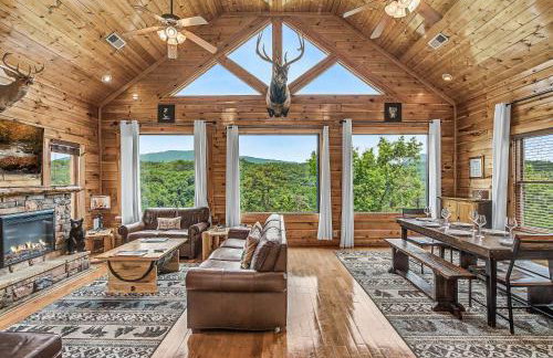 Epic Mountain Views, Hot Tub, Game Room, Sleeps 10 - Foto 2