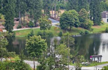 Ferienhaus VILLA ZAUBERBLICK am Rennsteig Frankenwald FREISTEHEND naturnah HUNDEFREUNDLICH eingezäunt - Foto 63