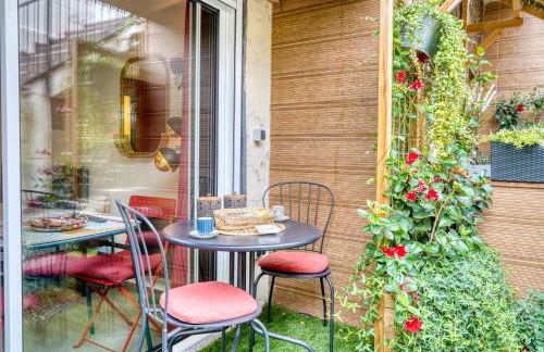 Le Petit Parisien- Bienvenue - Netflix - Terrasse - Parking - Porte de Paris - Climatisation - Guide visite à Paris OFFERT - Foto 3