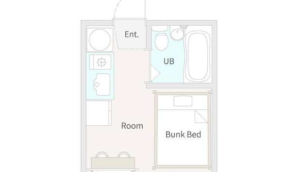 Near Ikebukuro, Kitchen & Laundry, Fast Wi-Fi, 4min to Station,Many restaurants nearby!! - Foto 4, Habitación