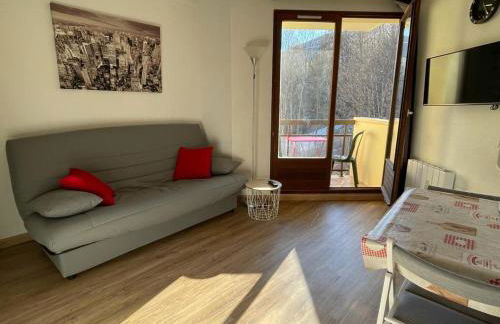 Studio rénové avec balcon, proche télécabine, 4 pers - FR-1-165A-177 - Foto 2