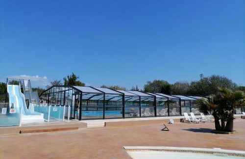 Mobil-home climatisé avec piscine - Foto 15