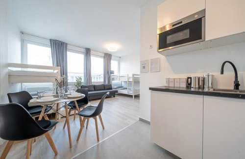 7 Modern city studio for 7 Bogenhausen near Messe Munich - Foto 2