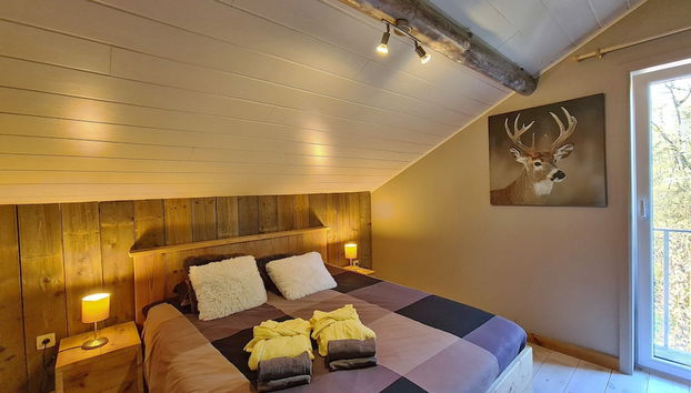 House Near Durbuy With Sauna & Bubble Bath - Foto 2, Habitación