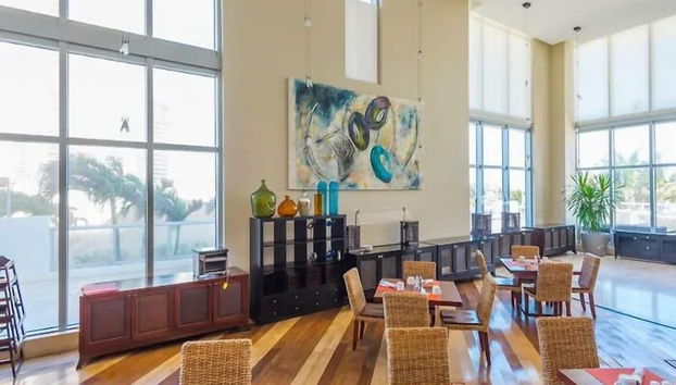 Sitzecke in der Lobby