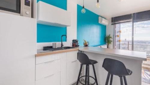 Cocon design et cosy à La Défense, vue imprenable sur Paris - Foto 3