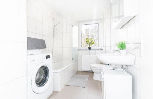 MR Living I moderne Apartments mit Einzelbetten, voll ausgestattete Küche, WLAN, Parkplatz I DR01, DR02 - Foto 23