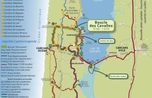 Maison piscine 4 ch Carcans Médoc Bassin Arcachon - Foto 34