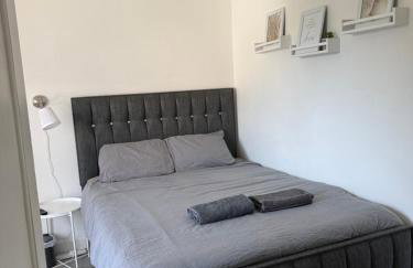Bright bedroom with king side bed and share bathroom - Photo 6