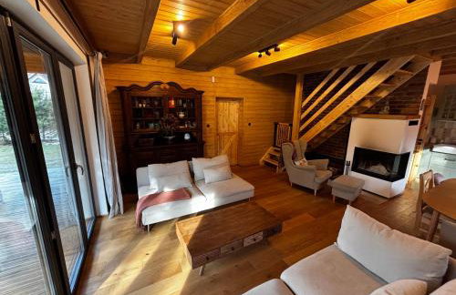 Bór i Woda - klimatyczny, drewniany dom w sercu jezior i lasów - Foto 14