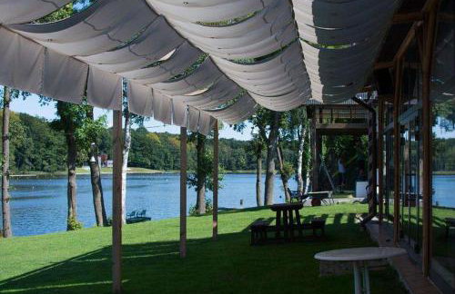 Przystań Korońa nad jeziorem Raduń - Foto 13