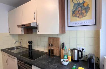 Neues 3-Zimmer-City-Apartment in Bielefeld mit Espresso, Arbeitsplatz und Parkplatz - Foto 8