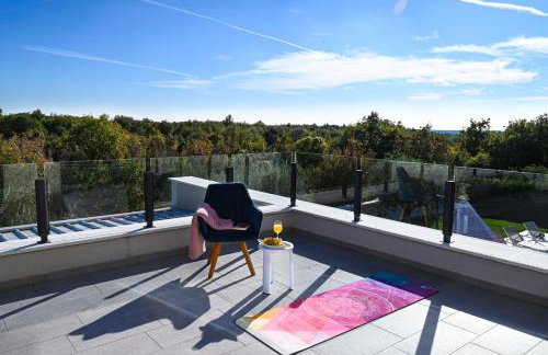 Villa EmMa Istria in Central Istria with sea view, pool heating and underfloor heating - Foto 6